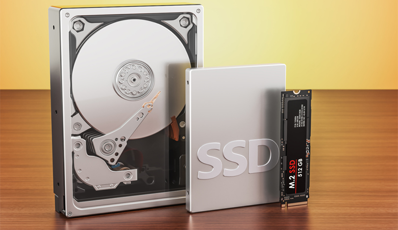 قایسه هارد دیسک (HDD) و SSD از نظر ظرفیت، سرعت و هزینه برای ذخیره‌سازی داده‌ها